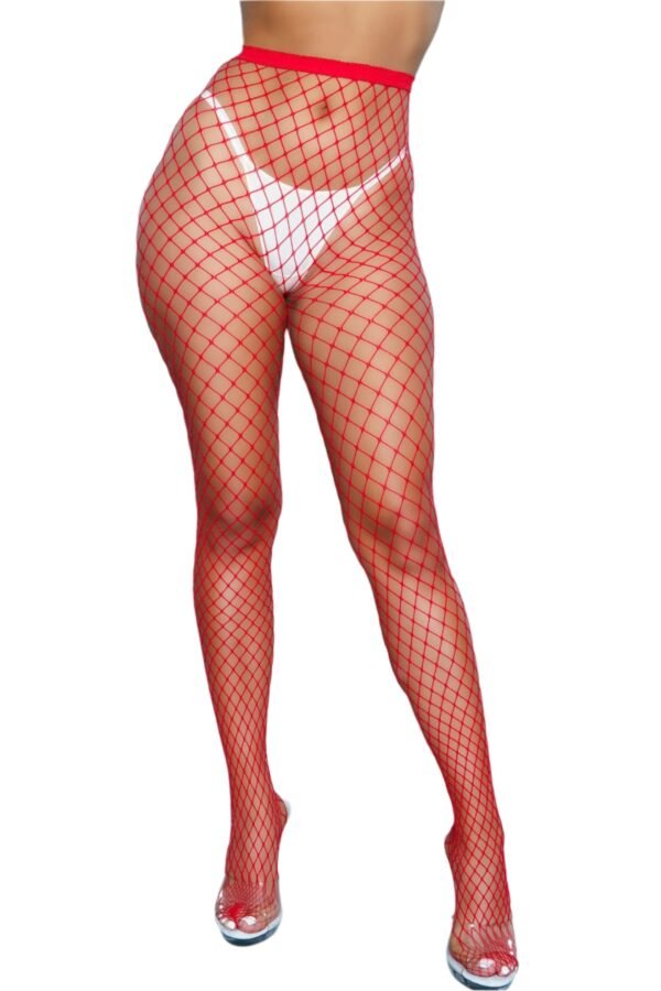 Fishnet Pantyhose For Women Stylish Hosiery 39 Fishnet Pantyhose For Women Stylish Hosiery Red fishnet pantyhose for women with large diamond pattern from LuckeLadybug LLC