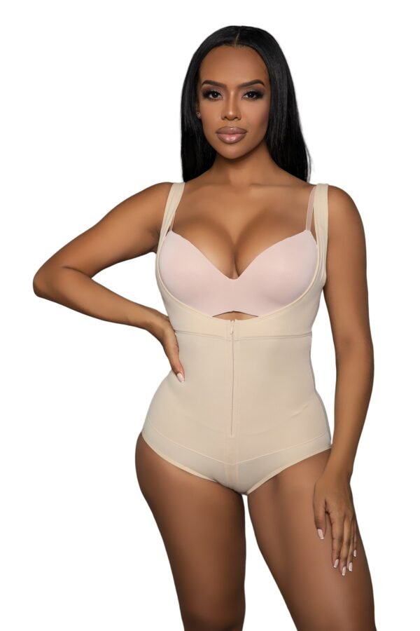 Tummy Control Bodysuit Shaper For Women 10 Tummy Control Bodysuit Shaper For Women LuckeLadybug LLC nude bodysuit shaper for women high waist tummy control with adjustable straps