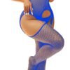 Plus Size Open-Crotch Fishnet Bodystocking - Sexy Lingerie for Women