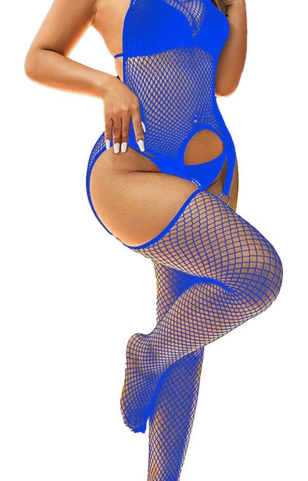 Plus Size Open-Crotch Fishnet Bodystocking - Sexy Lingerie For Women 45 Plus Size Open-Crotch Fishnet Bodystocking - Sexy Lingerie For Women Plus Size Open-Crotch Fishnet Bodystocking - Sexy Lingerie for Women