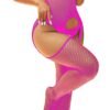 Plus Size Open-Crotch Fishnet Bodystocking - Sexy Lingerie for Women