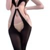 Close-Up Of Halter Neck Design On Bodystocking