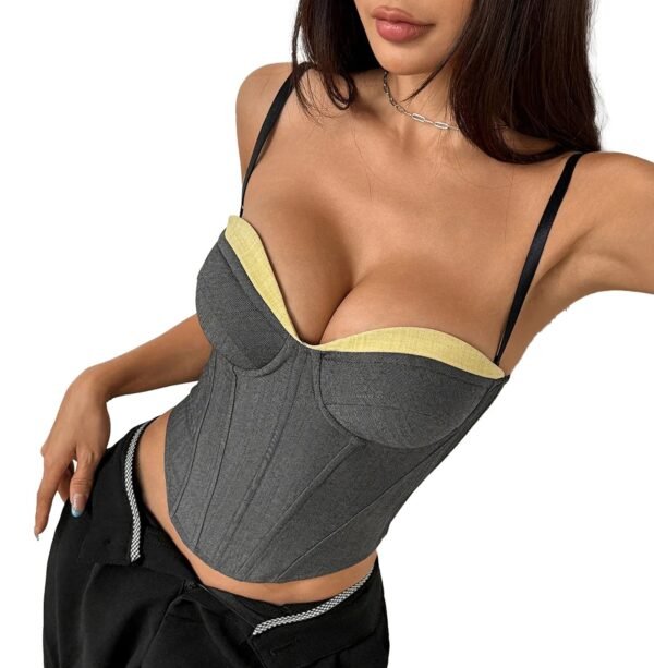 Womens Corset Bustier Top In Elegant Style 14 Womens Corset Bustier Top In Elegant Style S104a615842164c82b116d59b1079a624z 36
