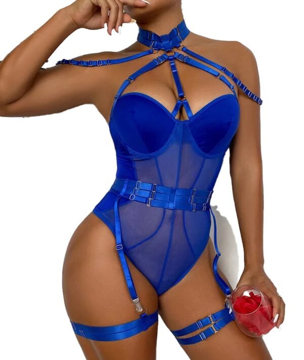 Blue Lace Halter Bodysuit Lingerie 34 Blue Lace Halter Bodysuit Lingerie S13cf536874814722a5846d12549ab0bdk 4 ab402205 bb00 4ea2 a530 2d20efd82a8c