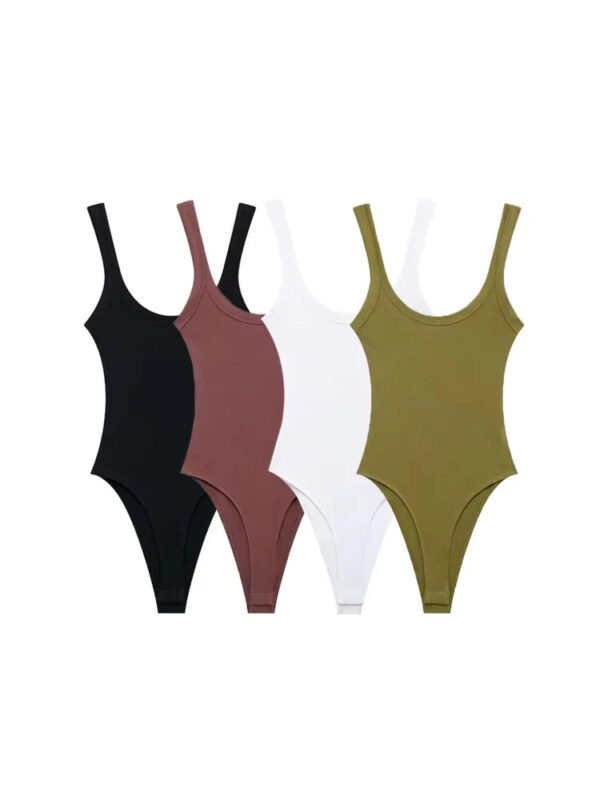 Skinny Ribbed Bodysuit For Women 4 Pack 21 Skinny Ribbed Bodysuit For Women 4 Pack S280fb06c838e4ca1bb3198e297599700g