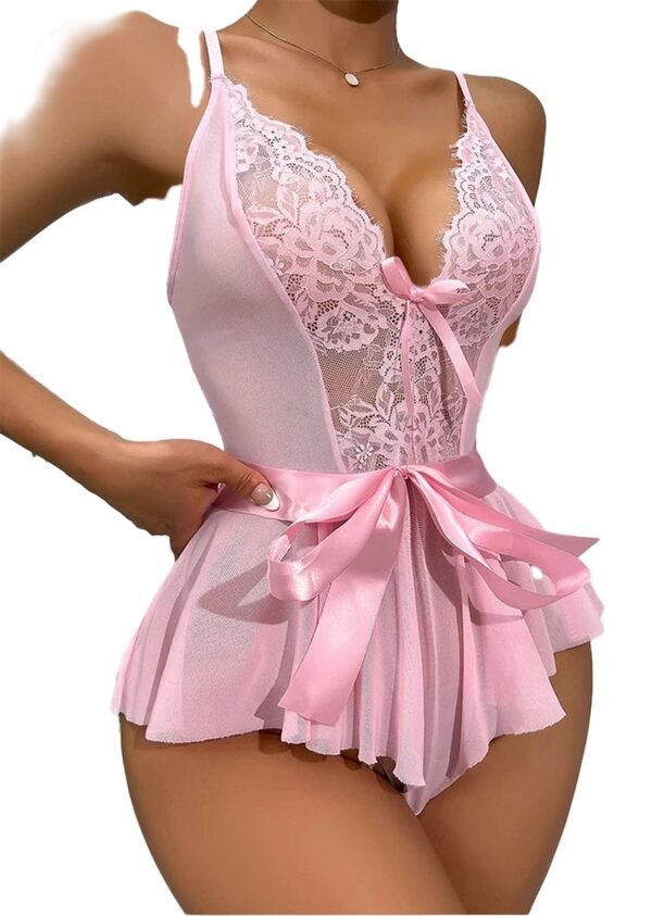 Sexy Lace Babydoll Lingerie Teddy Outfit 9 Sexy Lace Babydoll Lingerie Teddy Outfit S2b7143fa4ba1450b934cb1d35b980be0R 9