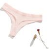 Multiple Colors of Low Waist Cotton Thong Panties for Women