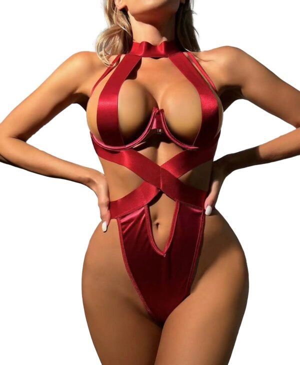 Sexy Bandage Lingerie Bodysuit For Women 5 Sexy Bandage Lingerie Bodysuit For Women S3fa866b1739147c18e6fc504206d6a0aK 5