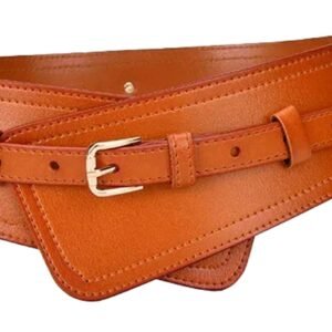 Womens Cow Leather Corset Belt Chic Styles