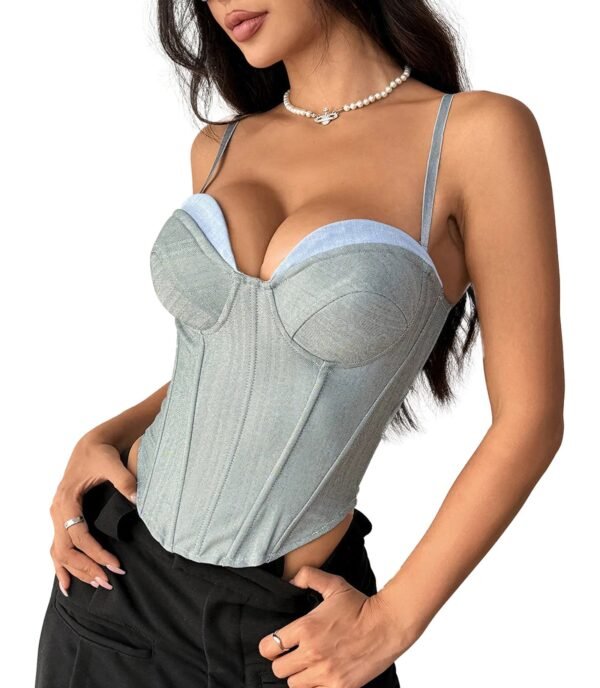 Womens Corset Bustier Top In Elegant Style 1 Womens Corset Bustier Top In Elegant Style S710de8a5052d4fceb4ef1802a93df4083 27