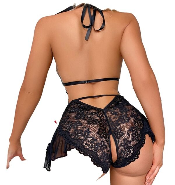 Lace See Through Teddy Bodysuit In Red 31 Lace See Through Teddy Bodysuit In Red S7a9d9182327e46a887390e5287a234f9O 5