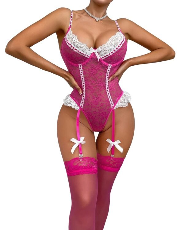 Sexy Lace Teddy Bodysuit For Bold Wear 21 Sexy Lace Teddy Bodysuit For Bold Wear S859c58aae46d4f00be345475163aab0bi 5