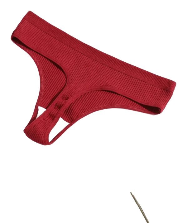 Low Waist Cotton Thong Panties for Women - Breathable Solid Color Tanga Briefs 42 Low Waist Cotton Thong Panties for Women - Breathable Solid Color Tanga Briefs Customer Review of Low Waist Cotton Thong Panties for Women