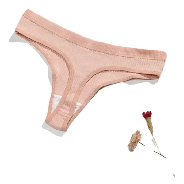 Low Waist Cotton Thong Panties for Women - Breathable Solid Color Tanga Briefs 43 Low Waist Cotton Thong Panties for Women - Breathable Solid Color Tanga Briefs Care Instructions for Low Waist Cotton Thong Panties for Women