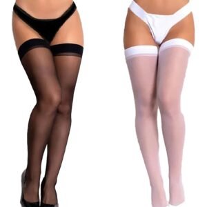 Sexy Thigh High Stockings For Women Set Of 2