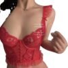 Packaging of French Lace Christmas Tanga - Sizes S-XL