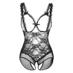 Plus Size Sexy Lace Lingerie Teddy