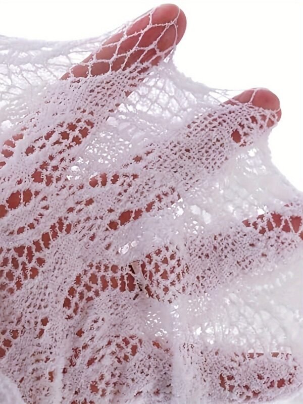 Luminous Hollow Bodystocking - Sexy Women's Fashion Without Lingerie & Underwear 6 Luminous Hollow Bodystocking - Sexy Women's Fashion Without Lingerie & Underwear Model Wearing Luminous Hollow Bodystocking