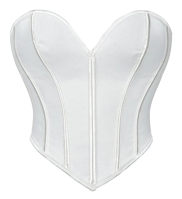 Plus Size Black Corset Top For Women 9 Plus Size Black Corset Top For Women Stylish plus size black corset top for women with a structured design and flattering silhouette