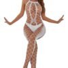 Sultry Fishnet Bodystocking - Backless, Open Crotch Sexy Lingerie For Women 18 Sultry Fishnet Bodystocking - Backless, Open Crotch Sexy Lingerie For Women Sultry Fishnet Bodystocking Front View