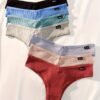 LuckeLadybug women's high-waisted hipster underwear in a variety of colors and soft ribbed fabric