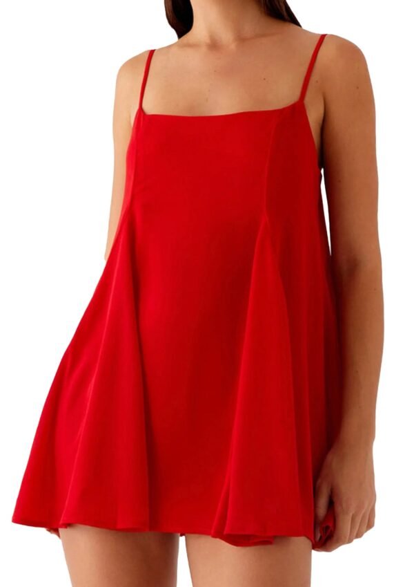 Elegant Lace Trimmed Nightgown For Comfort 15 Elegant Lace Trimmed Nightgown For Comfort Red babydoll dress by LuckeLadybug LLC featuring an elegant lace trimmed nightgown design