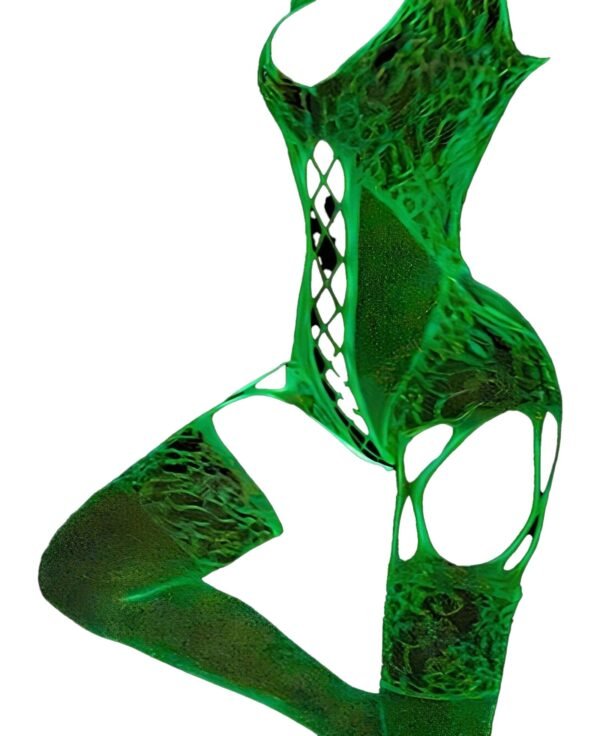 Luminous Hollow Bodystocking - Sexy Women's Fashion Without Lingerie & Underwear 9 Luminous Hollow Bodystocking - Sexy Women's Fashion Without Lingerie & Underwear Luminous Hollow Bodystocking in a Fashion Setting