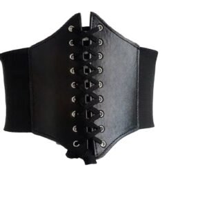 LuckeLadybug fashion corset belt for women featuring stylish lace-up design and adjustable fit