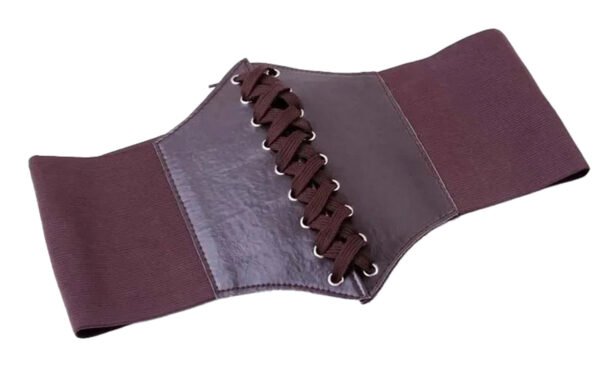 Fashion Corset Belt for Women Trendy Style 33 Fashion Corset Belt for Women Trendy Style LuckeLadybug fashion corset belt for women, adjustable with lace-up design and stretchy fabric