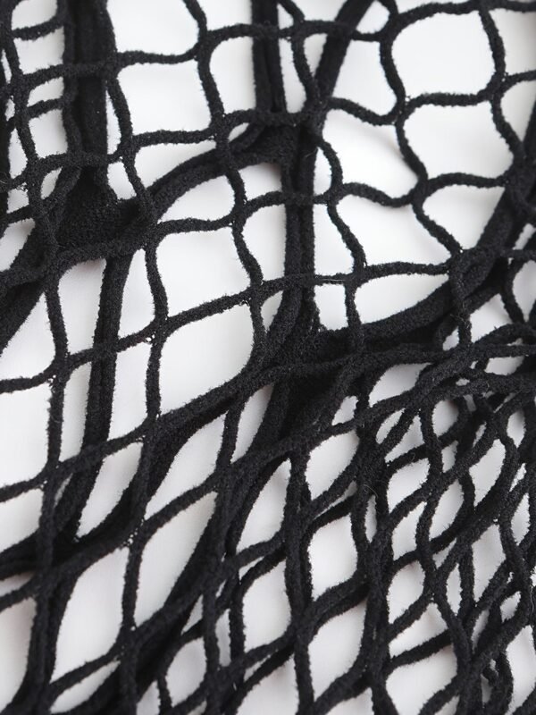 Alluring Halter Fishnet Bodystocking - Sheer Open-Design Lingerie For Women 18 Alluring Halter Fishnet Bodystocking - Sheer Open-Design Lingerie For Women Detail of Alluring Halter Fishnet Bodystocking