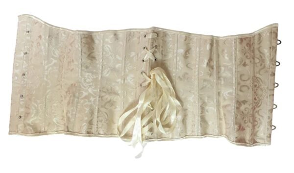 Floral Underbust Corset For Women 27 Floral Underbust Corset For Women Elegant floral underbust corset for women with lace-up design and satin ribbons