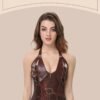 Gothic court corset top in burgundy with adjustable straps and zipper for a flattering silhouette
