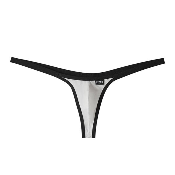 Mens Ultra Thin Thong Underwear 17 Mens Ultra Thin Thong Underwear LuckeLadybug men's ultra thin thong underwear in black with a comfortable fit for everyday wear