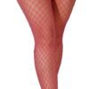 Hot pink bow fishnet thigh high stockings with stylish bows for bold fashion statements