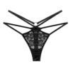 Lace Thongs For Women – Stylish & Chic 26 Lace Thongs For Women – Stylish & Chic Black lace thongs for women with delicate straps and floral design for an elegant look