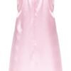 LuckeLadybug LLC Pink Satin Chemise for Men featuring Lingerie Style Nightdress