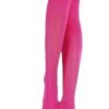 Bright pink thigh-high stockings for women showcasing style and comfort, ideal for fashion lovers