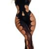 Plus Size Sheer Lingerie Bodysuit 28 Plus Size Sheer Lingerie Bodysuit LuckeLadybug LLC plus size sheer lingerie bodysuit featuring stylish cutouts and a form-fitting design
