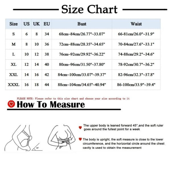 Plus Size Silk Night Dress For Women 23 Plus Size Silk Night Dress For Women Size chart for plus size silk night dress for women showing measurements for bust and waist