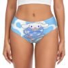 Sanrio cartoon dog women’s underwear featuring a cute Cinnamoroll design with blue colors