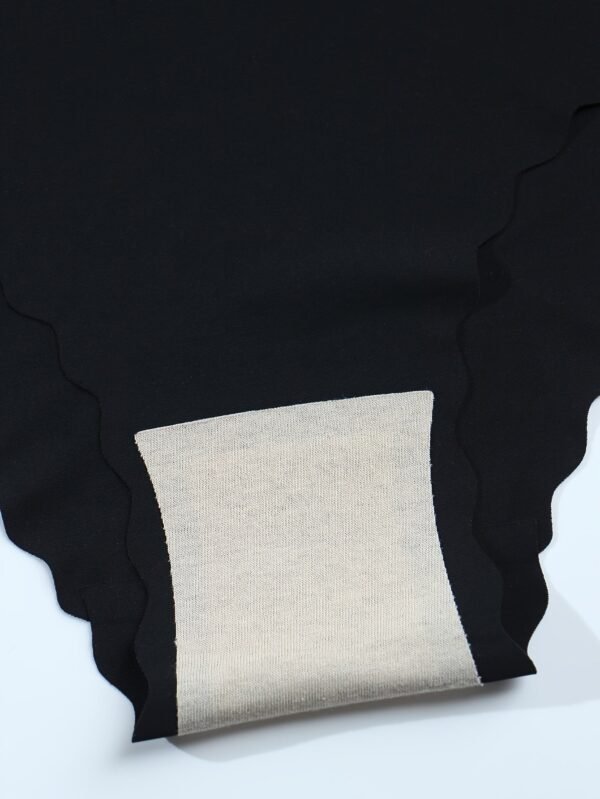 Seamless Bikini Panties For Women 20 Pack 7 Seamless Bikini Panties For Women 20 Pack Black seamless bikini panties for women with soft fabric and scalloped edges from LuckeLadybug LLC