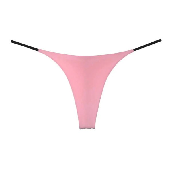 Seamless Thong Panties For Women 23 Seamless Thong Panties For Women LuckeLadybug LLC Seamless Thong Panties for Women in Soft Pink with Minimal Coverage