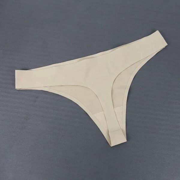 Seamless Women Thongs 3-Pack Variety 34 Seamless Women Thongs 3-Pack Variety seamless women thongs beige single view
