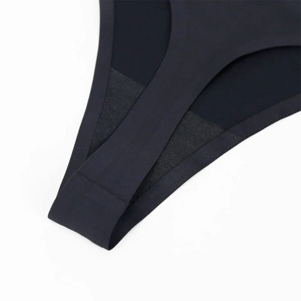 Seamless Women Thongs 3-Pack Variety 29 Seamless Women Thongs 3-Pack Variety seamless women thongs navy blue side closeup
