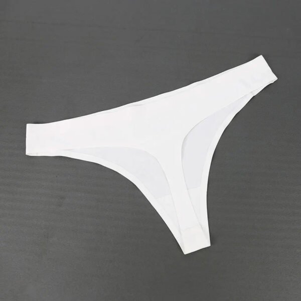 Seamless Women Thongs 3-Pack Variety 36 Seamless Women Thongs 3-Pack Variety seamless women thongs white single view 1