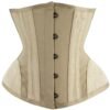 Sexy Adjustable Corset Bustier For Chic Style 8 Sexy Adjustable Corset Bustier For Chic Style Beige sexy adjustable corset bustier with structured design and button closures for an elegant silhouette