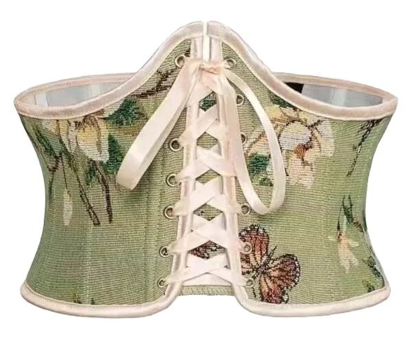 Sexy Corset Belt for Women Floral Design 4 Sexy Corset Belt for Women Floral Design LuckeLadybug sexy corset belt for women featuring a floral design and elegant lace-up detail