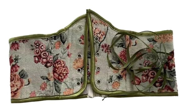 Sexy Corset Belt for Women Floral Design 5 Sexy Corset Belt for Women Floral Design Floral patterned sexy corset belt for women with lace-up detail for a stylish silhouette