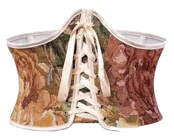 Sexy Corset Belt for Women Floral Design 6 Sexy Corset Belt for Women Floral Design Elegant floral girdle designed as a sexy corset belt for women with lace-up detailing