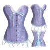 Sexy Lace Corset For Women In Purple 10 Sexy Lace Corset For Women In Purple Elegant purple sexy lace corset for women with ribbon accents and detailed lace trim